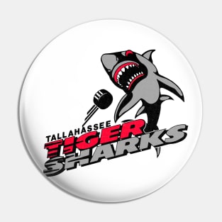 Classic Tallahassee Tiger Sharks Hockey Pin