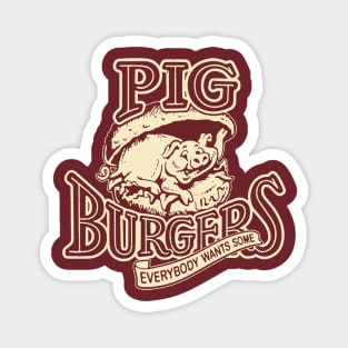 Pig Burgers Magnet