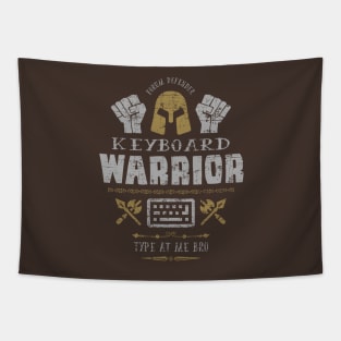 Keyboard Warrior Tapestry