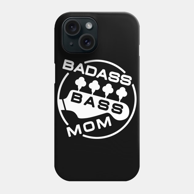 Badass bassist mom Phone Case by TMBTM