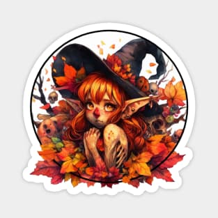 Fall Fairy 02 Magnet