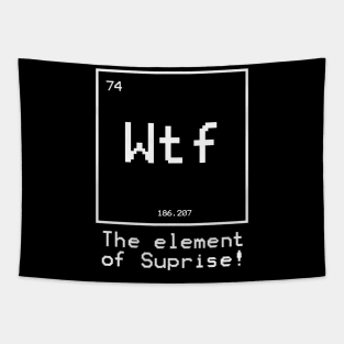 Wtf - The Element of Surprise Pixel Tapestry