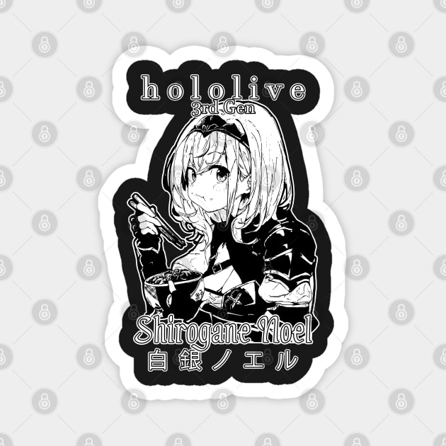 Shirogane Noel 3rd Gen Hololive Magnet by TonaPlancarte