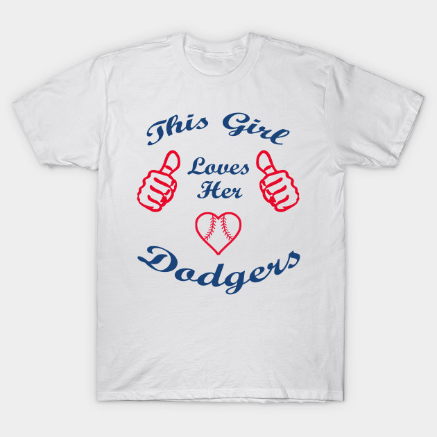 girls dodger shirt