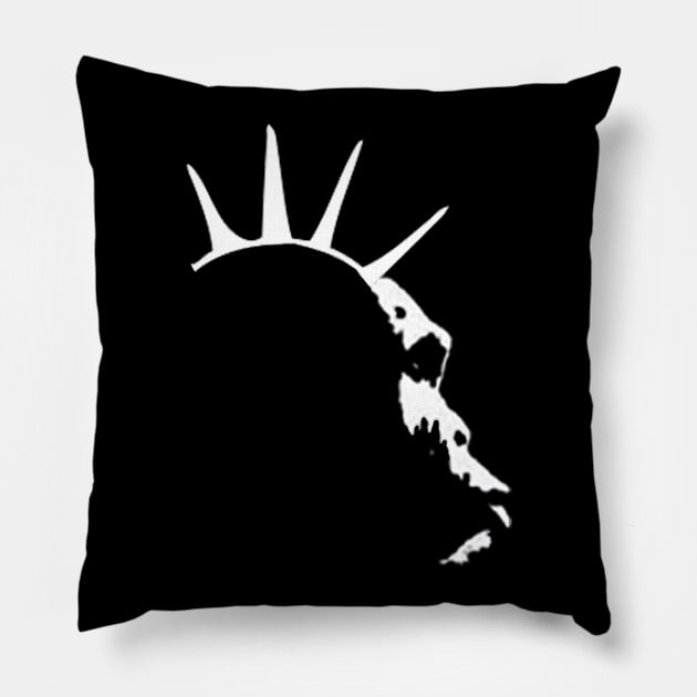 Future Primate Mohawk Pillow by FUTURE_PR1MATE