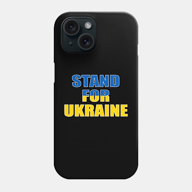 Stand For Ukraine 1a Phone Case by LahayCreative2017