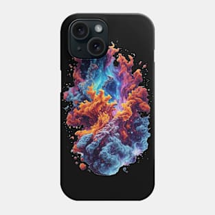 A Cosmic Ballet: Nebula's Elegance in Pillars of Creation - cosmic Phone Case