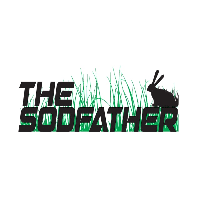 The Sodfather Bunny Rabbit Sod Lawn Cutting Landscaping by Mellowdellow