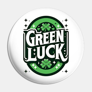 Green Luck Pin