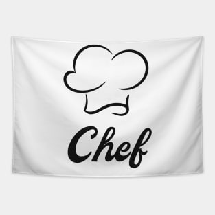Cook Chef Hat Cooking Kitchen Tapestry