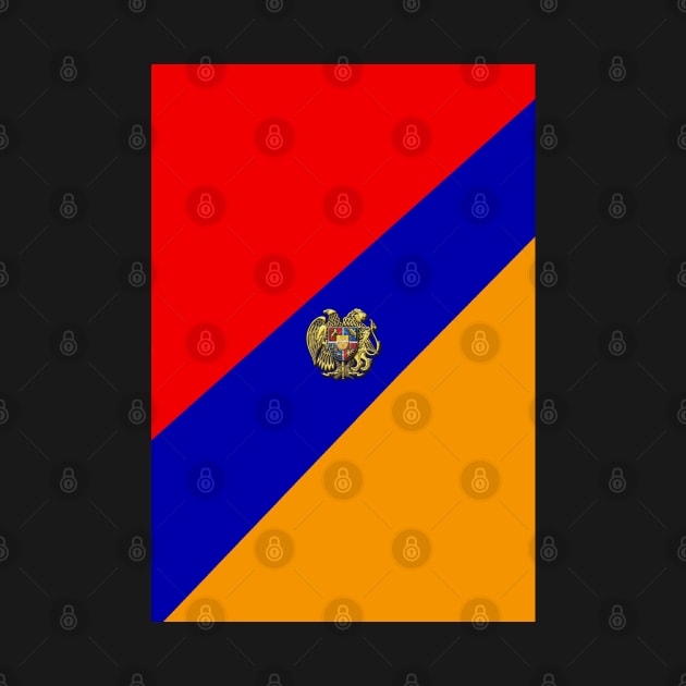 Flag of Armenia by doniainart