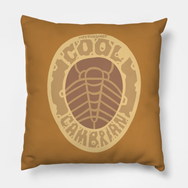 Cool Cambrian Pillow by MeetTheGhost