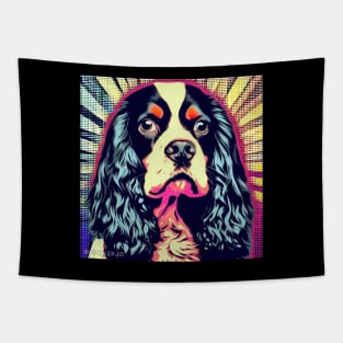 Spaniel Pop Art Tapestry