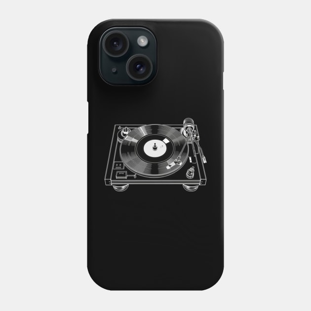 Turntabler Phone Case by Aldrvnd