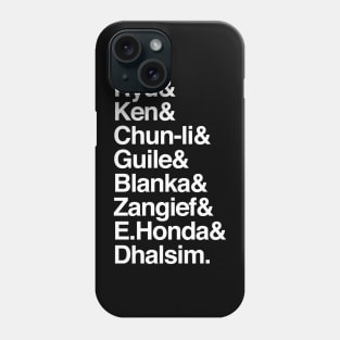 Names & The World Warriors Phone Case