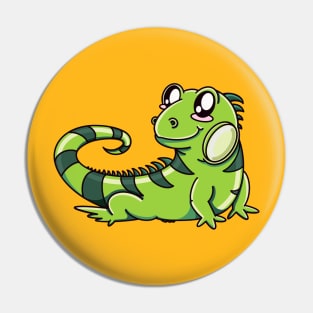 Kawaii Iguanito Pin