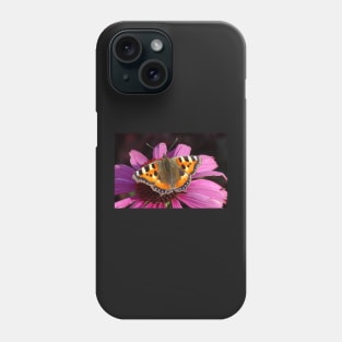 Small tortoiseshell butterfly – Aglais Urticae Phone Case