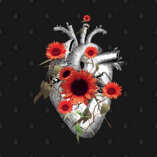 Floral heart 21 by Collagedream