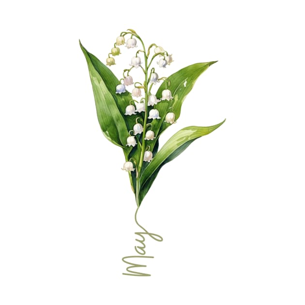 Lily of the Valley - Birth Month Flower for May by Mistywisp