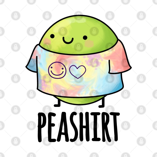 Pea Shirt Funny Veggie Pea TShirt Pun by punnybone