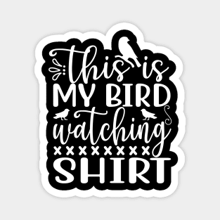 Birdwatching Design Magnet