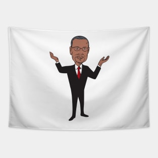 Ben Carson 2016 Republican Candidate Cartoon Tapestry