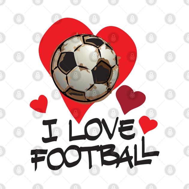 I Love Football by perrolin