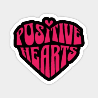 Positivity Hearts Magnet