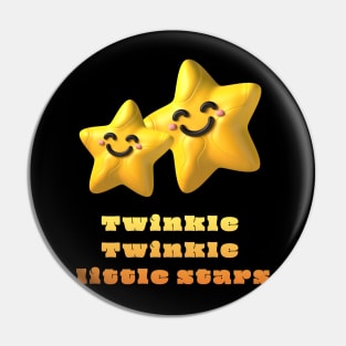 Twinkle Twinkle  little stars Pin