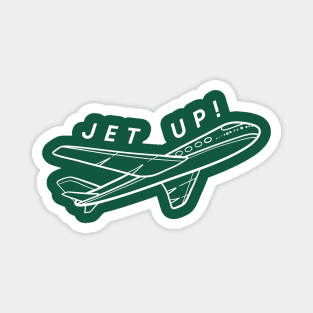 Jet Up!  NY Jets Football Fan Magnet