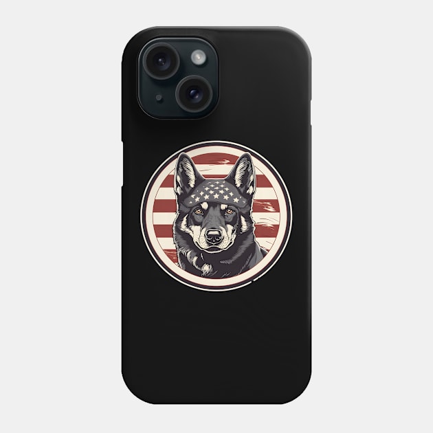 Akita 4th of July Phone Case by NatashaCuteShop