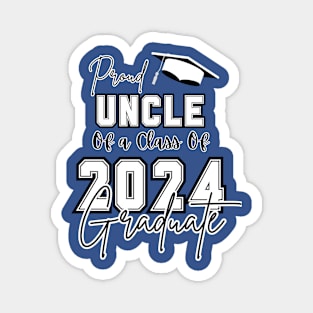 Proud Uncle Graduation 2024 Magnet