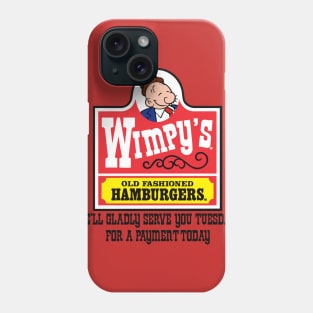 Wimpy's Old Fashioned Burgers Phone Case