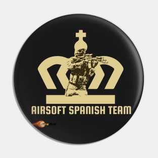 Airosft Spanish Team Soldier. Pin