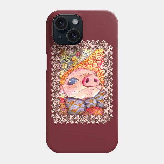 Chinese new year 2019, year of the pig Phone Case by Sutilmente