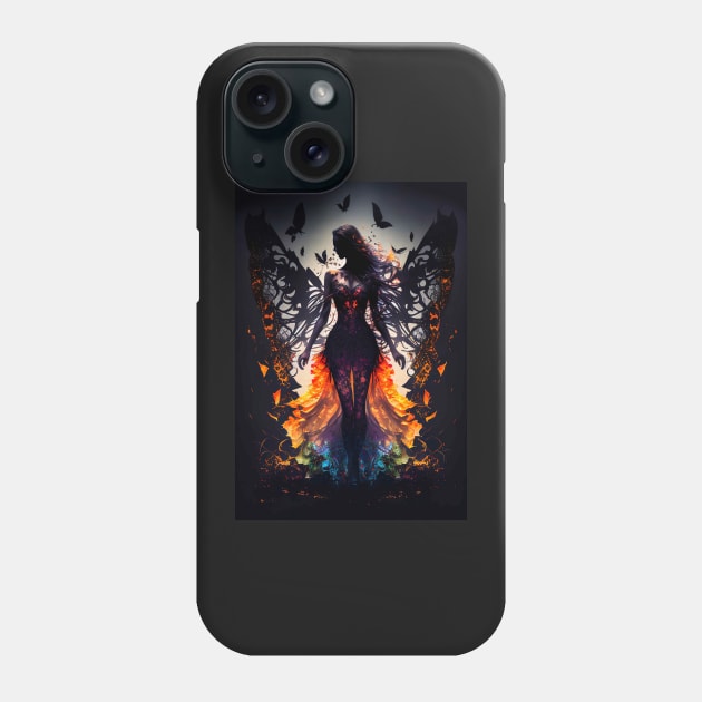 Dark Angel Phone Case by Pugosaurus