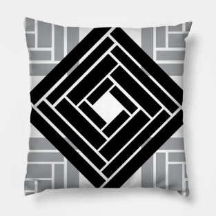 Square geometric pattern Pillow