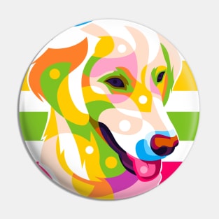 Golden Retriever Cute Dog Pin