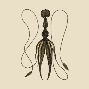 Squid Illustration T-Shirt