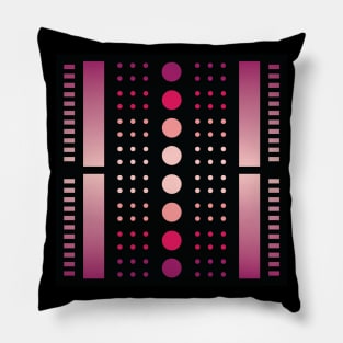 “Dimensional Solar System” - V.5 Red - (Geometric Art) (Dimensions) - Doc Labs Pillow