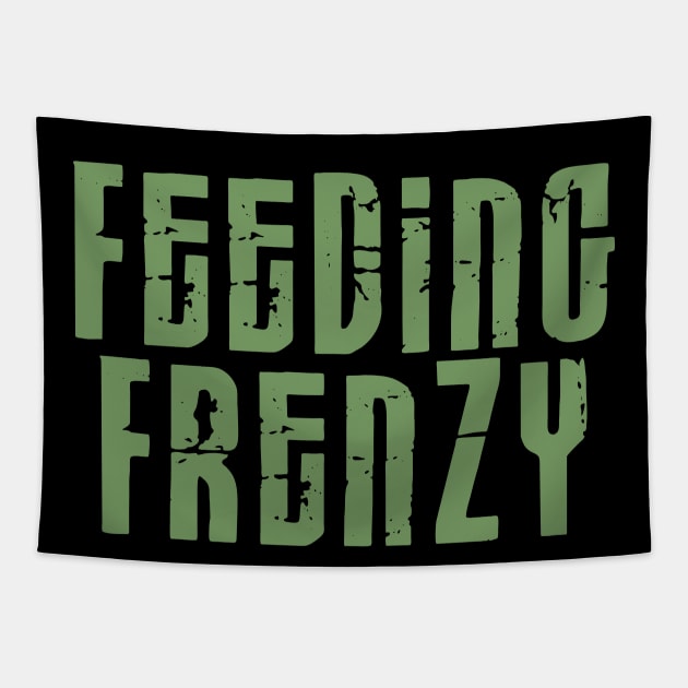 Feeding Frenzy Tapestry by LordNeckbeard