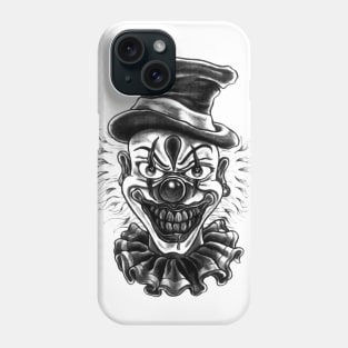 scary laugh jocker-clown face Phone Case