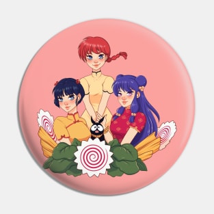 Ranma Girls Pin