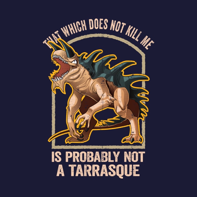 Probably Not a Tarrasque for tabletop rpgs by KennefRiggles