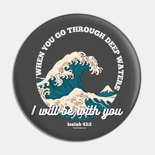 I will be with you Pin