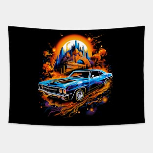 Dodge Charger Daytona 1969 - City Race Tapestry