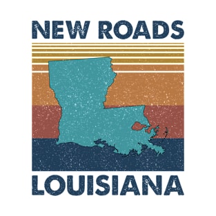 New Roads Louisiana Retro Vintage Clothing Men Women Custom T-Shirts Unique Graphic T-Shirt