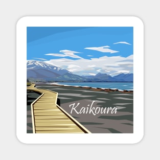 Kaikoura, New Zealand by Ira Mitchell-Kirk Magnet