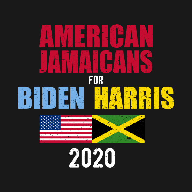 American Jamaicans For Biden Harris 2020 by KawaiinDoodle