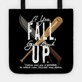 Zombie Fighters Motto Tote